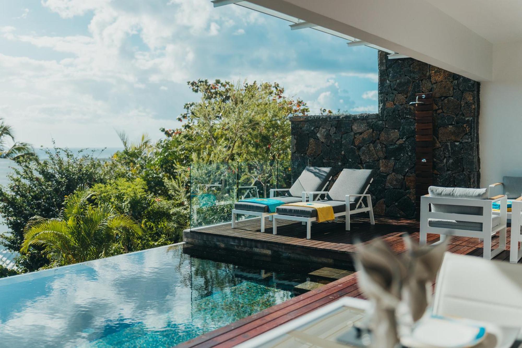 Appartement De Luxe Piscine Et Vue Mer ريفير نوار المظهر الخارجي الصورة