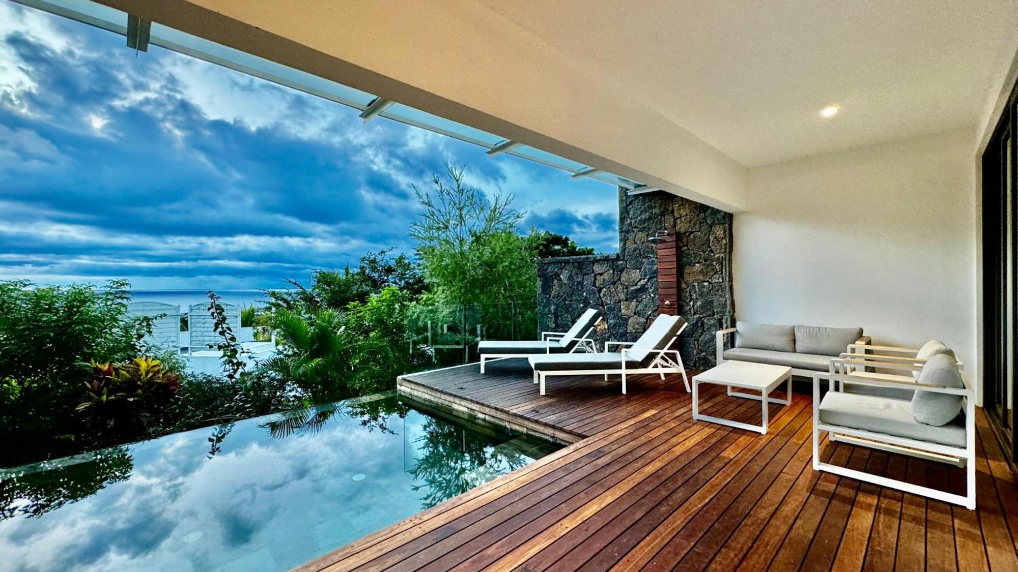 Appartement De Luxe Piscine Et Vue Mer ريفير نوار المظهر الخارجي الصورة
