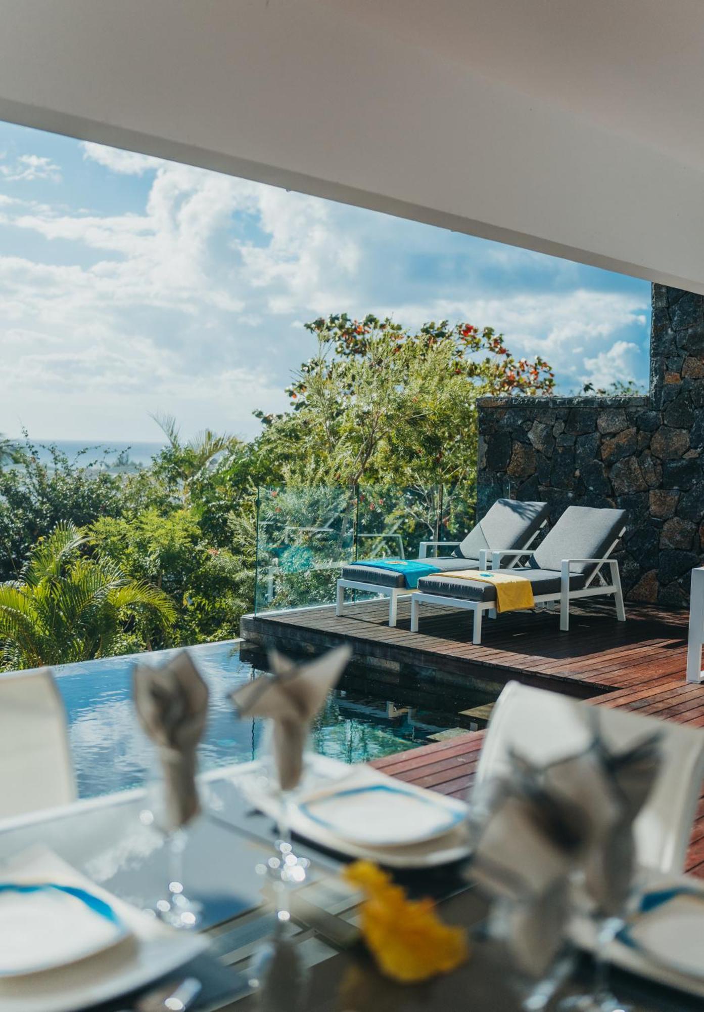 Appartement De Luxe Piscine Et Vue Mer ريفير نوار المظهر الخارجي الصورة